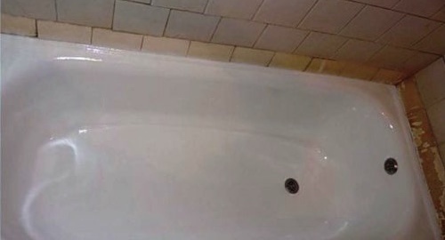 Реставрация ванны жидким акрилом | Данки